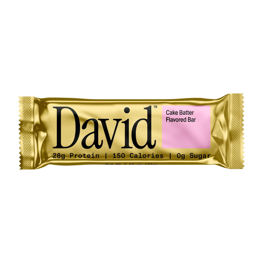 David High Protein Bars - Cake Batter - Pack of 12