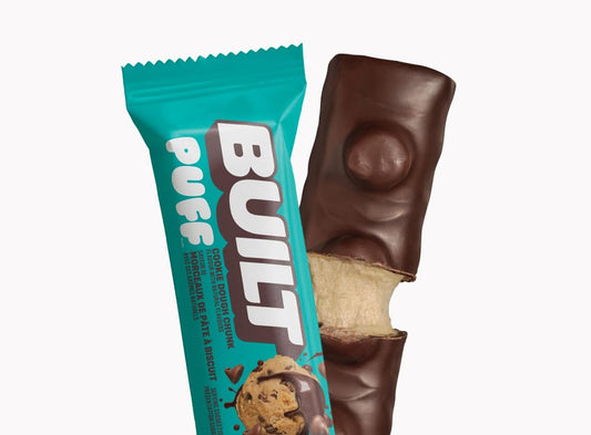 BUILT Bar Puff Protein Bars - Cookie Dough - 12 Count