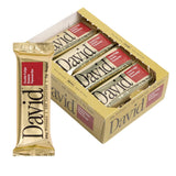 David Protein Bar - 28g Protein - Fudge Brownie (12 Bars)