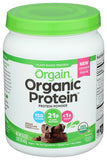 Orgain Organic Vegan Protein Powder, Creamy Chocolate Fudge