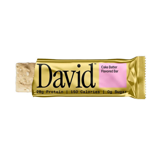 David High Protein Bars - Cake Batter -  Pack of 12