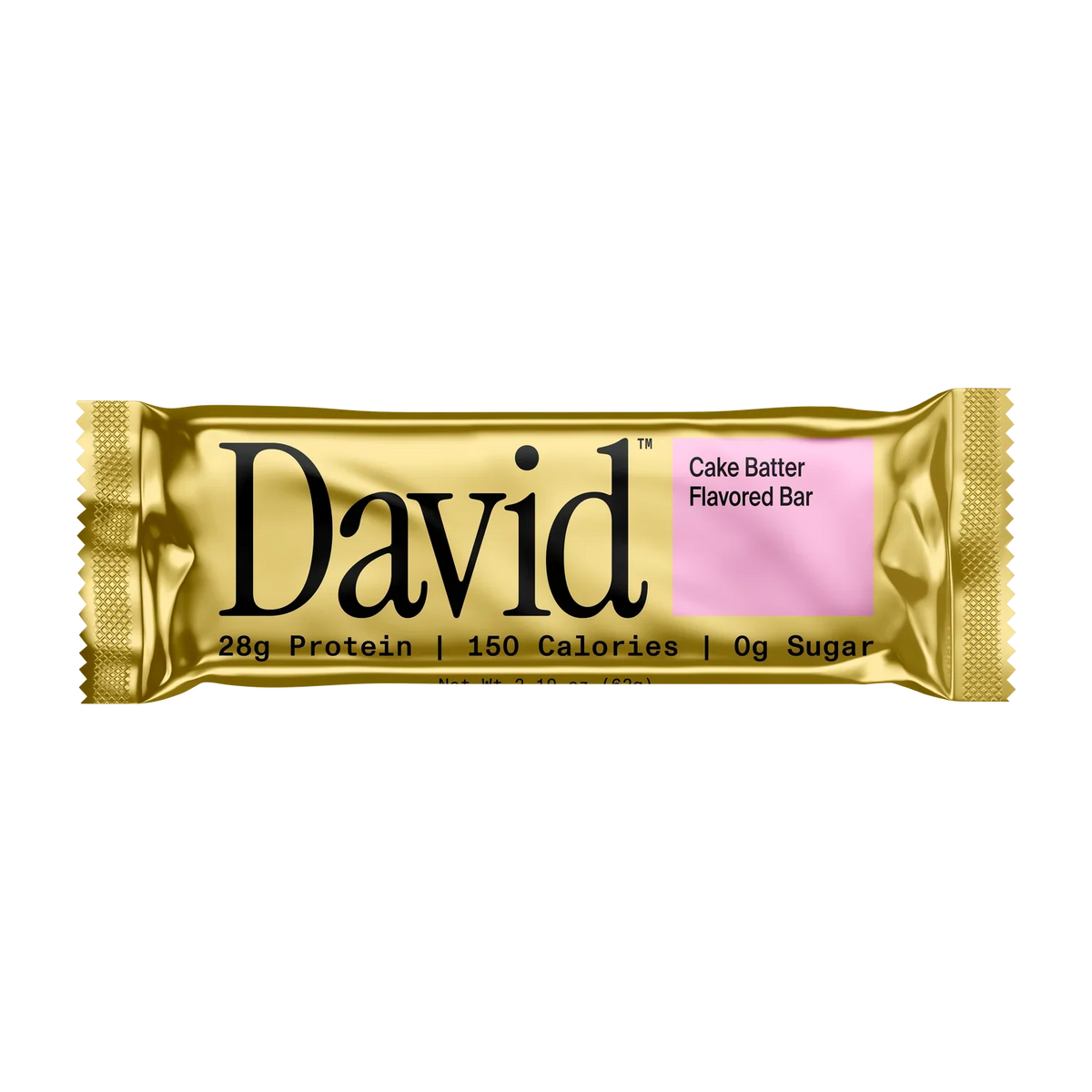 David High Protein Bars - Cake Batter -  Pack of 12