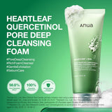 Heartleaf Quercetinol Pore Deep Cleansing Foam 150ML
