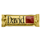 David Protein Bar - 28g Protein - Fudge Brownie (12 Bars)
